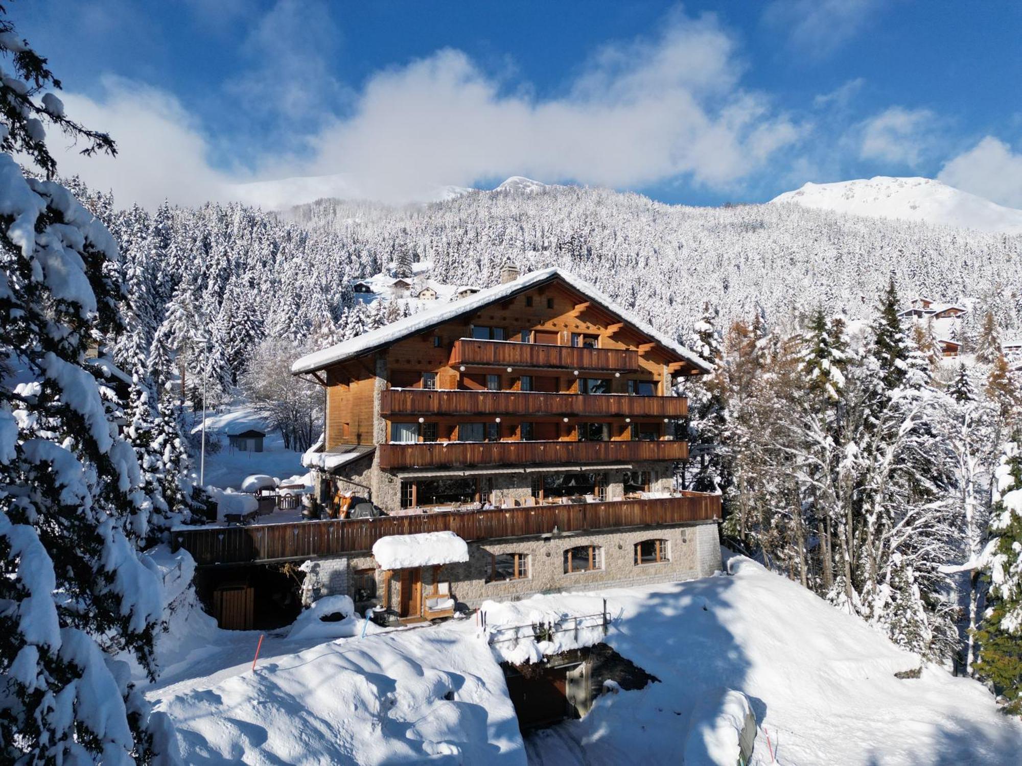 Colorado Riders Chalet Crans-Montana Kültér fotó